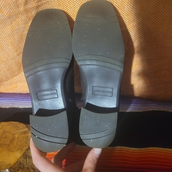 London Fog Women's Brown Ankle Boots Leather Upper Size 8M - Picture 6 of 11